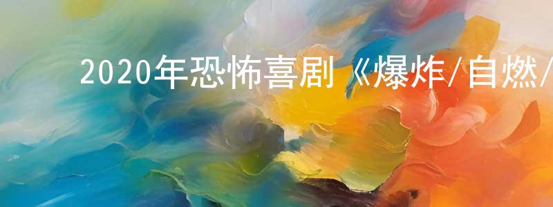 ﻿包明明发布﻿2020年恐怖喜剧《爆炸/自燃/自爆》BD中英双字幕迅雷下载_电影天堂